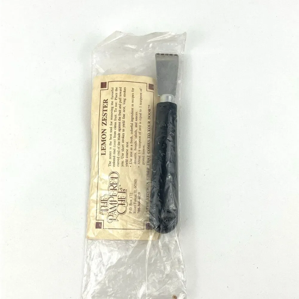 Pampered Chef Lemon Zester/Scorer #1130 Citrus Zester Sealed